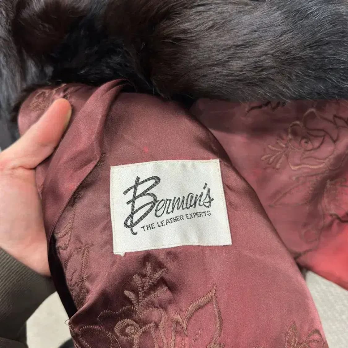 Braemar 빈티지 올드스쿨 퍼 털 자켓 105 A03269 상품이미지3