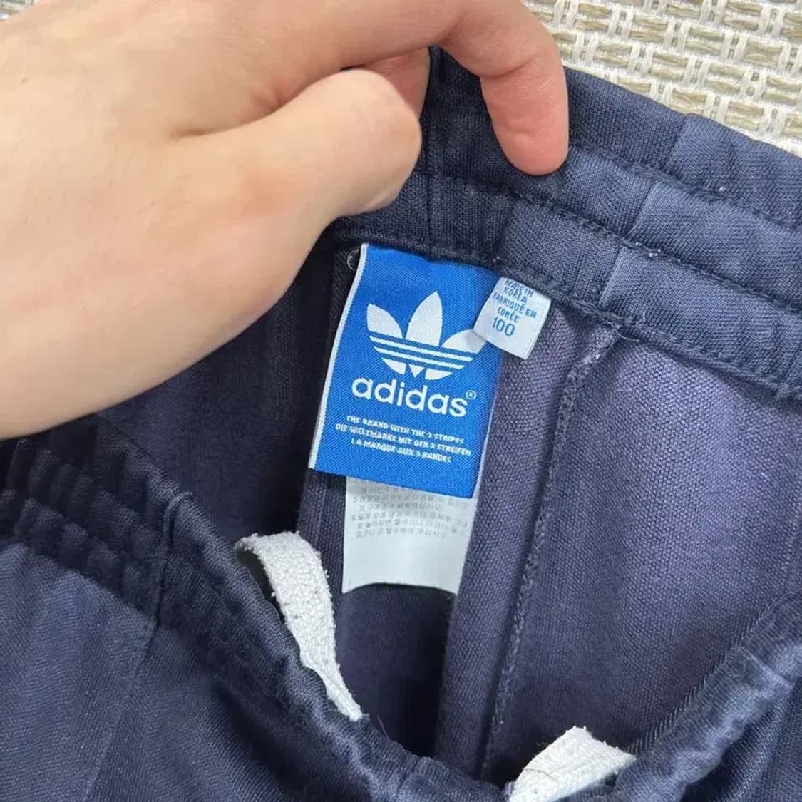 아디다스 유로파 네이비 트랙팬츠 츄리닝바지 100 A03282 상품이미지3