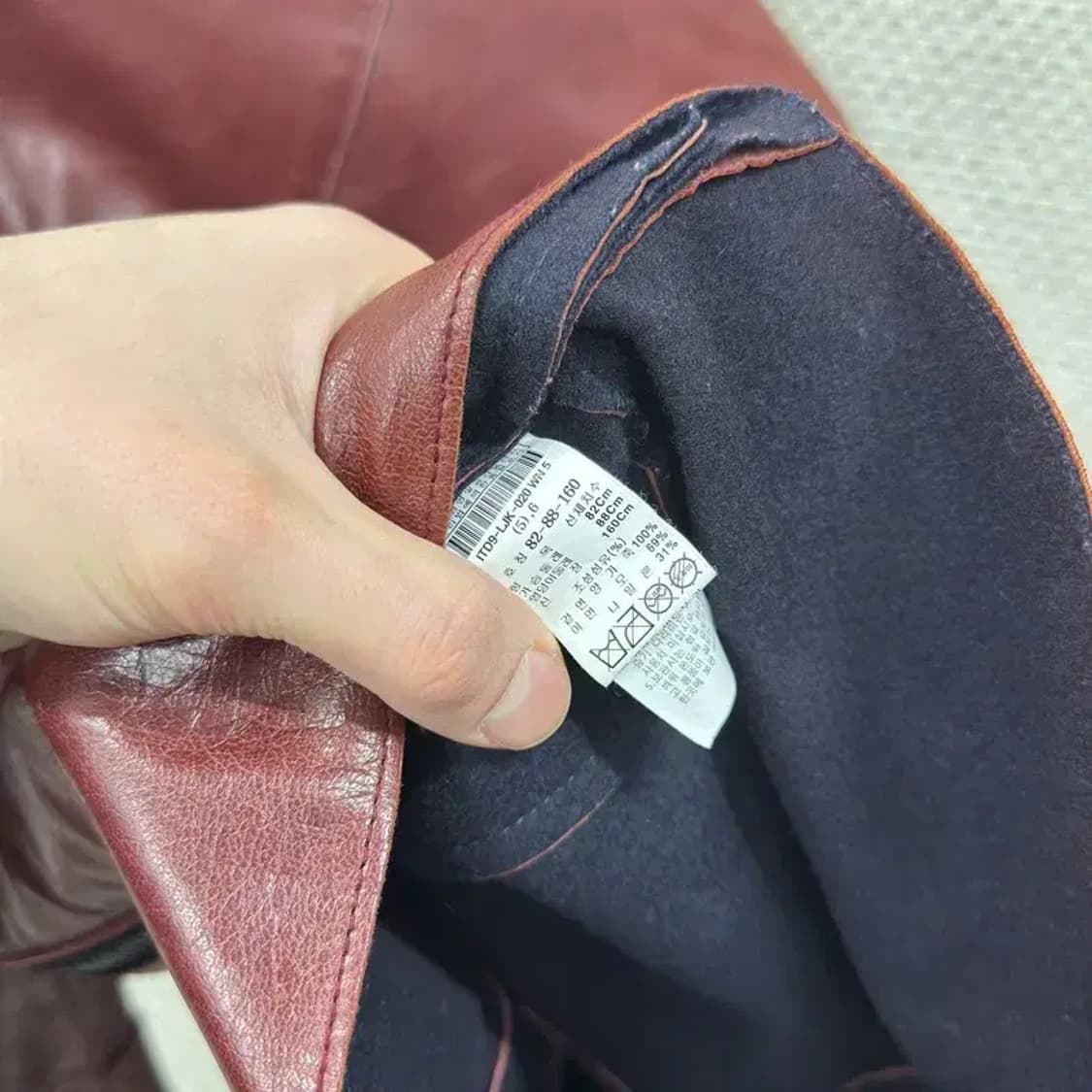 빈티지 라이더 양가죽 자켓 88 A03266 상품이미지3