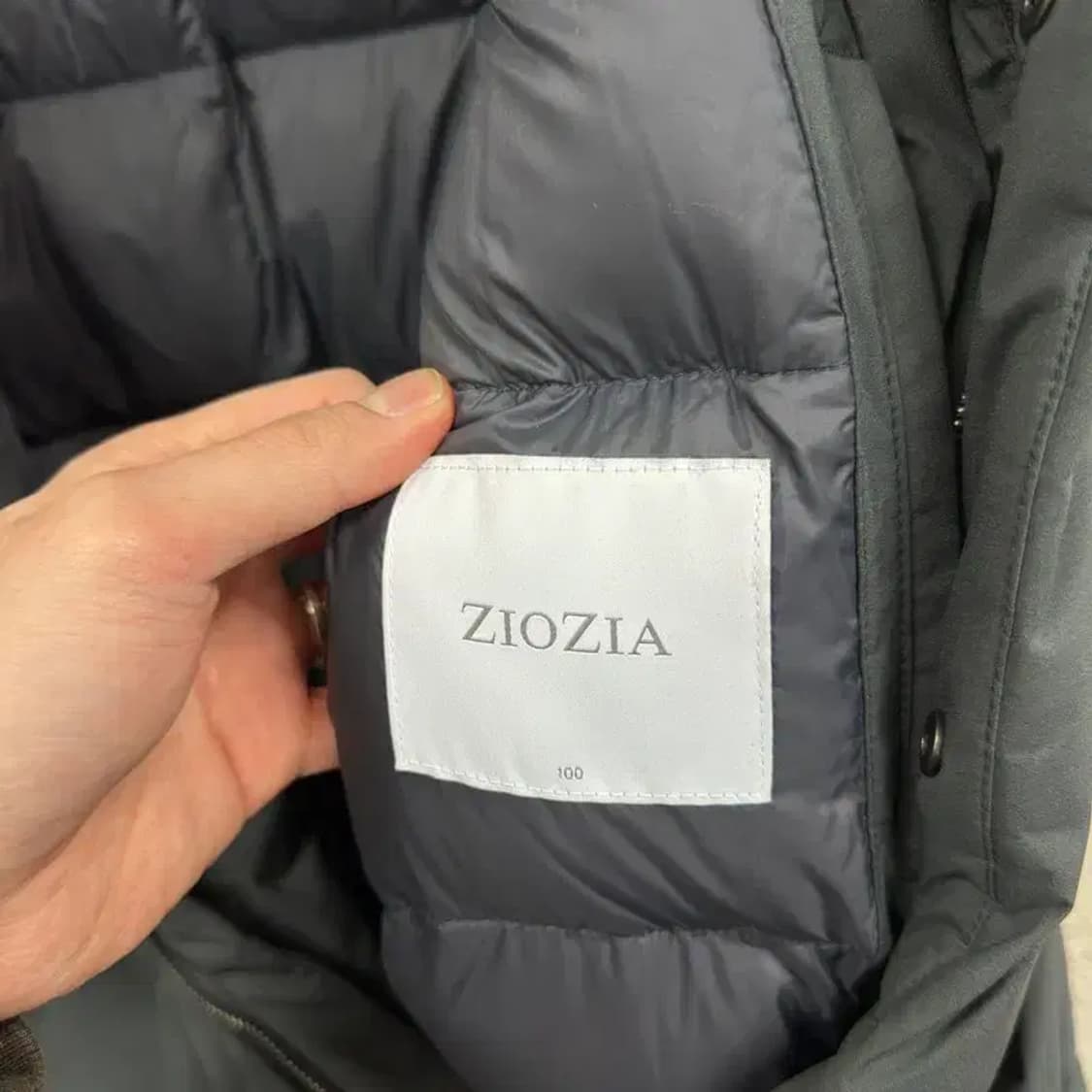 지오지아 캐주얼 누빔 거위털 덕다운 롱 패딩 100 A03272 상품이미지4