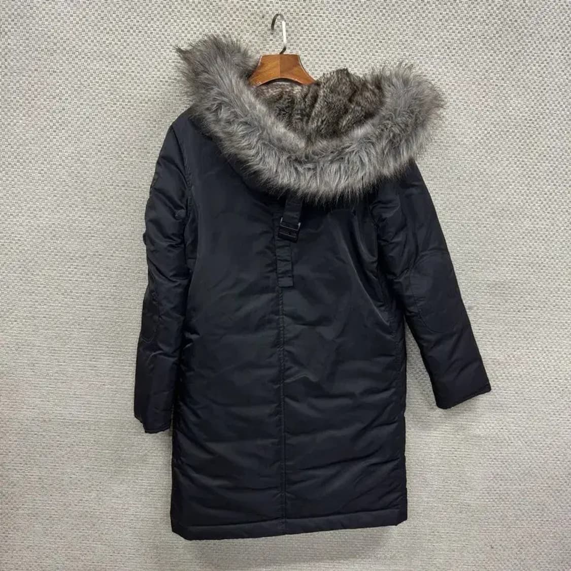 캘빈클라인 캐주얼 퍼 롱 패딩 점퍼 S A03265 상품이미지2