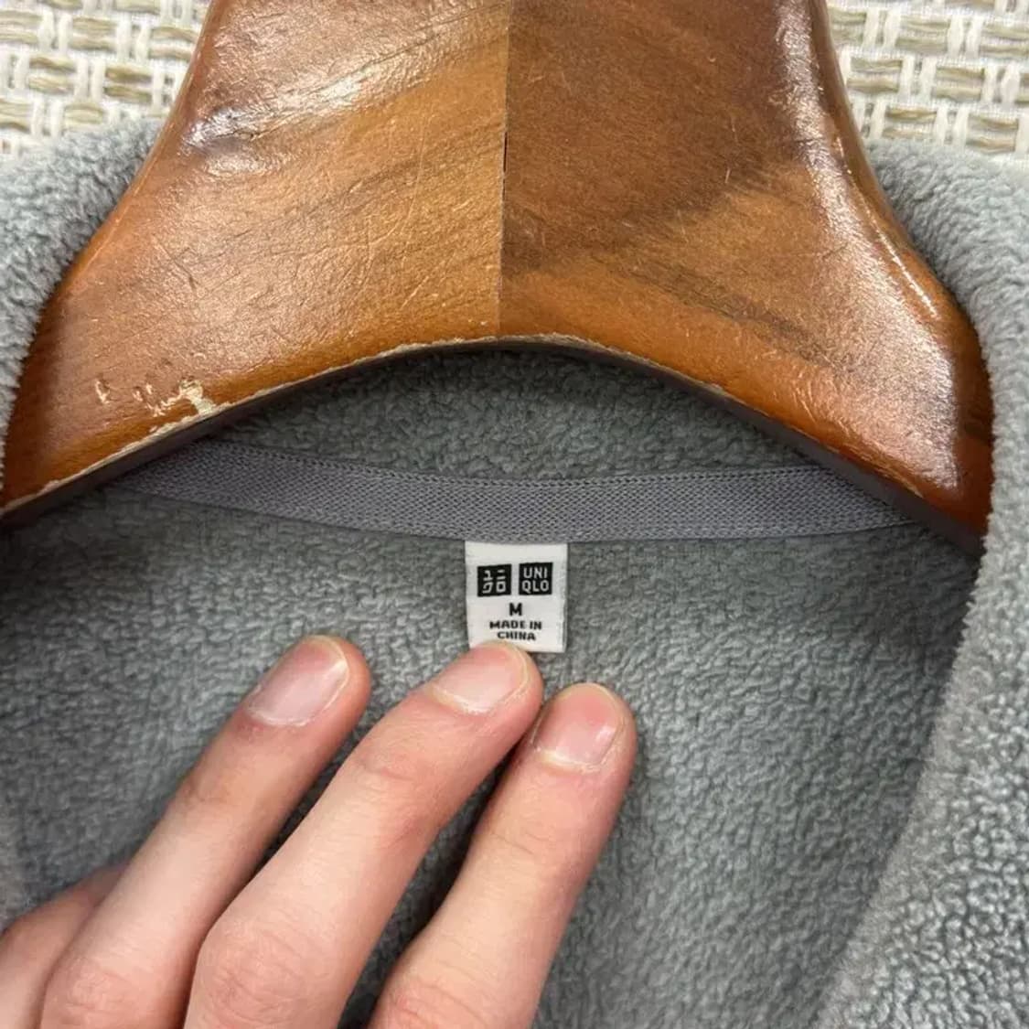 유니클로 캐주얼 플리스 후리스 집업 M A03273 상품이미지3