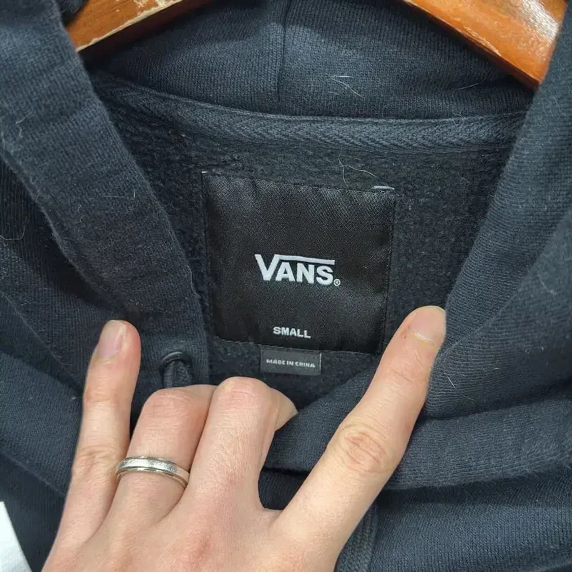 반스 캐주얼 빅프린팅로고 약기모 후드티 S A03326 상품이미지3