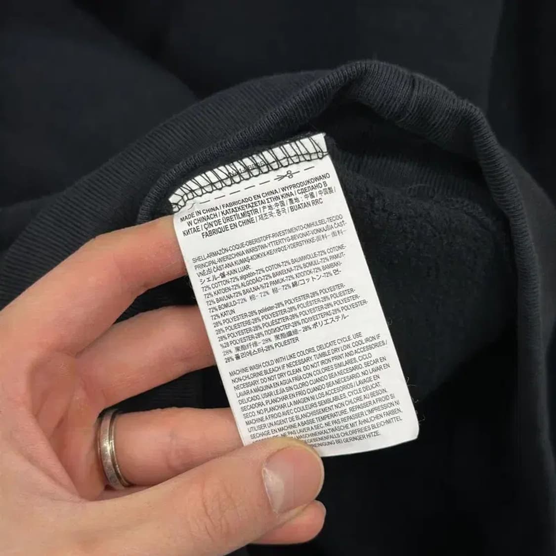 반스 캐주얼 빅프린팅로고 약기모 후드티 S A03326 상품이미지4