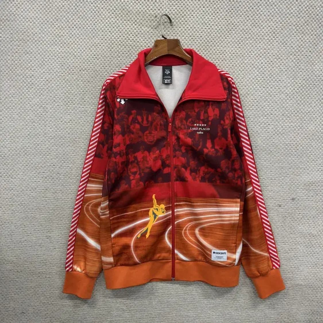 데상트 올림픽 트랙탑 져지 집업 105 A03327 상품이미지1