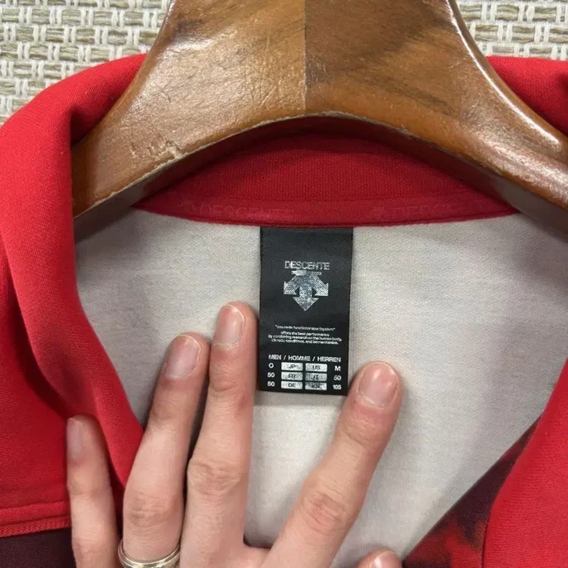 데상트 올림픽 트랙탑 져지 집업 105 A03327 상품이미지3