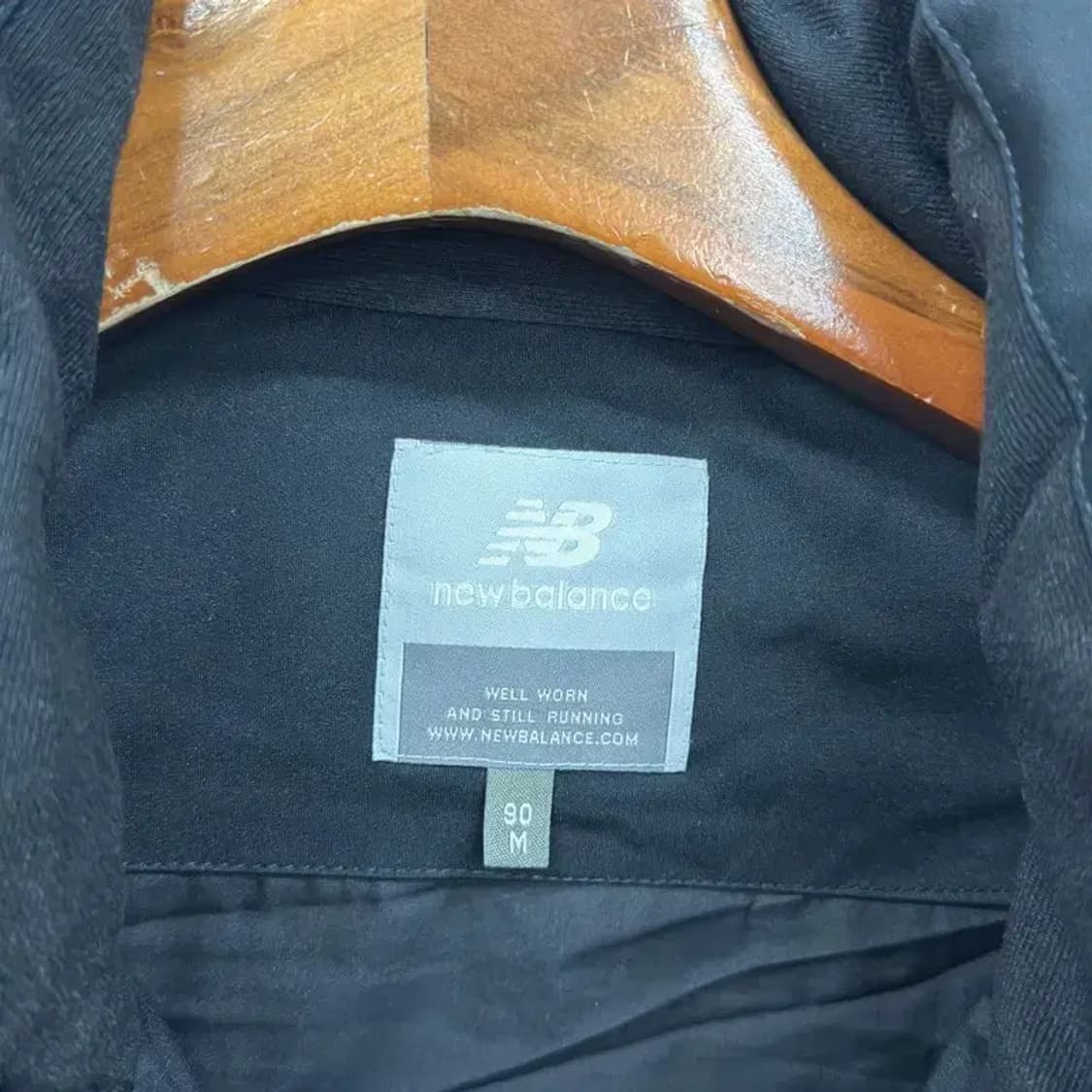 뉴발란스 캐주얼 자수로고 오리털 덕다운 패딩 조끼 M A03338 상품이미지3