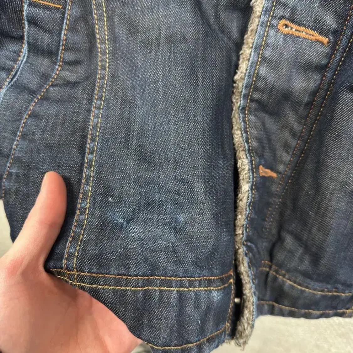 빈폴 올드스쿨 쉐르파 데님 청자켓 100 A03342 상품이미지5