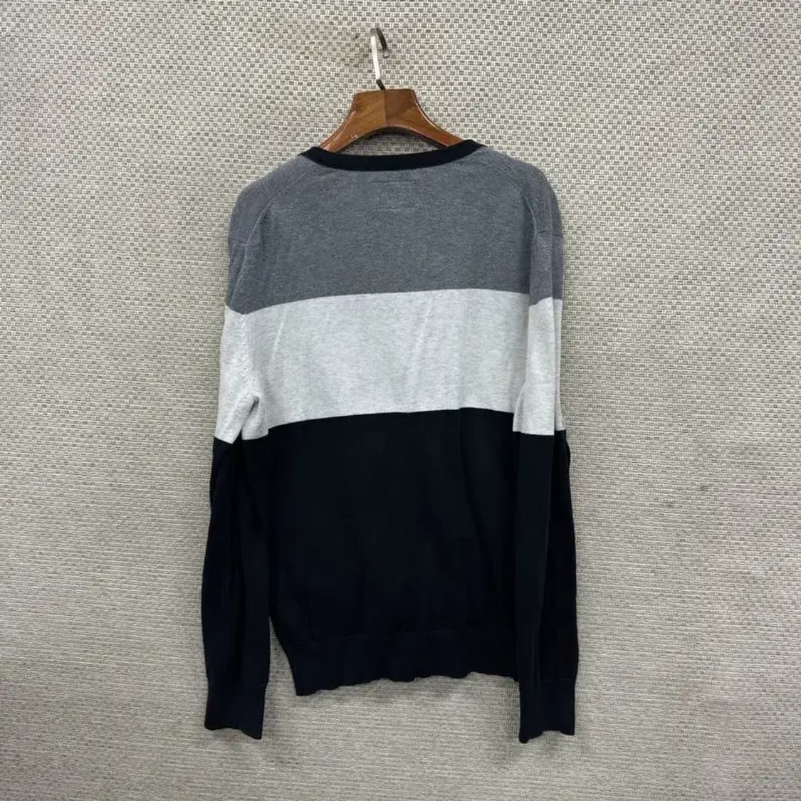 헤지스 캐주얼 자수로고 코튼 니트 가디건 100 A03349 상품이미지2