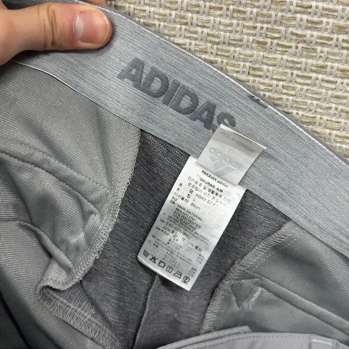아디다스 골프 가을 스판 바지 L A03358 상품이미지4