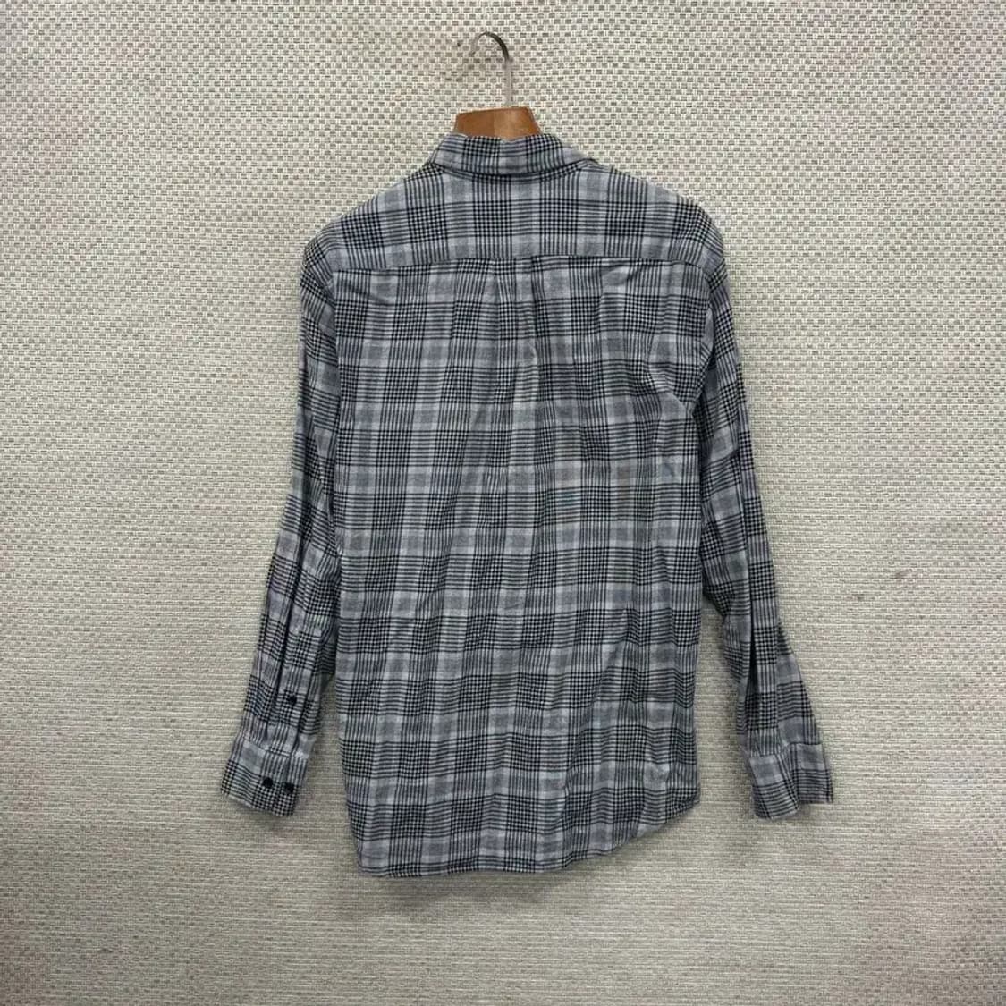 유니클로 캐주얼 긴팔 체크 셔츠 S A03325 상품이미지2