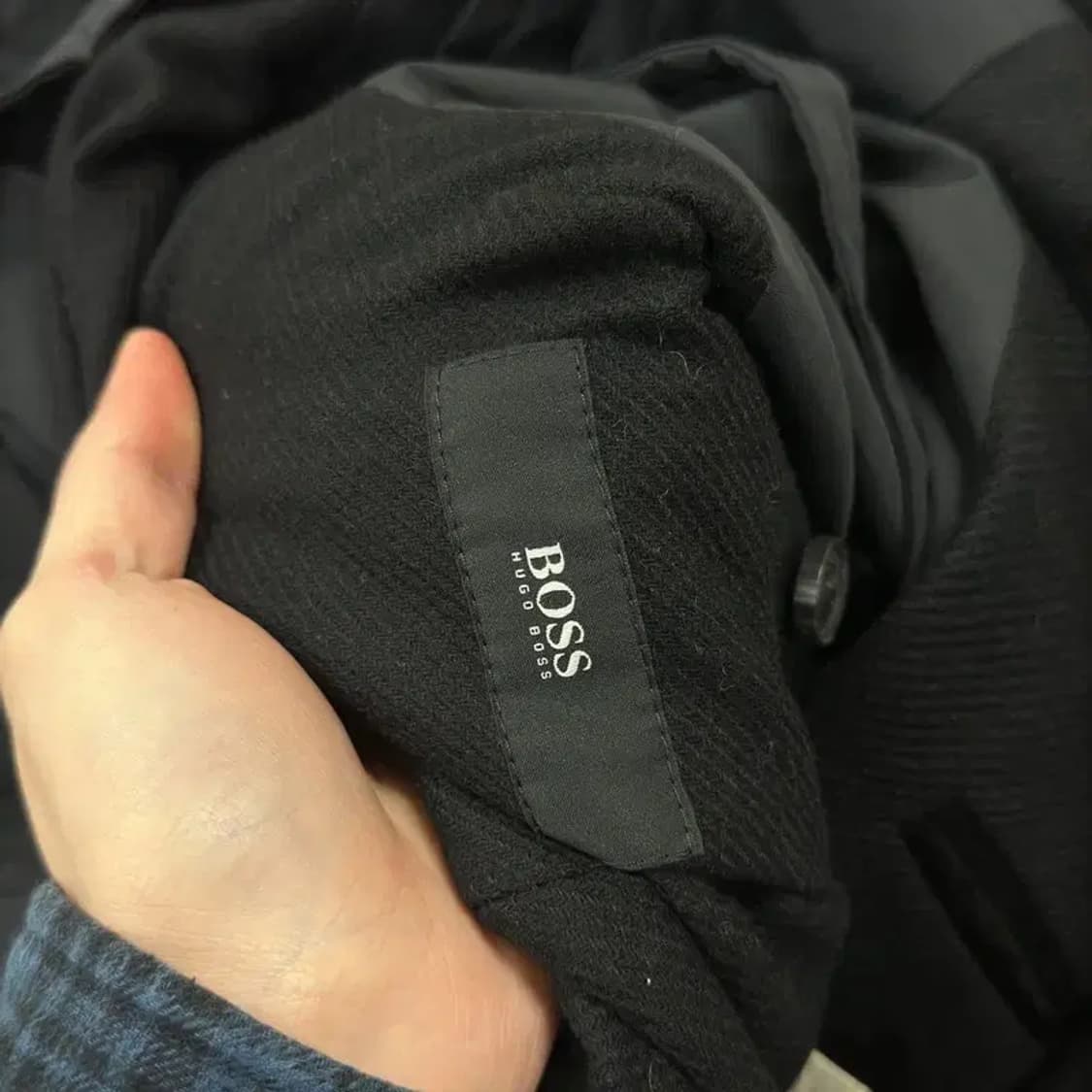 휴고보스 캐주얼 약기모 트렌치 코트 점퍼 100 A03348 상품이미지3