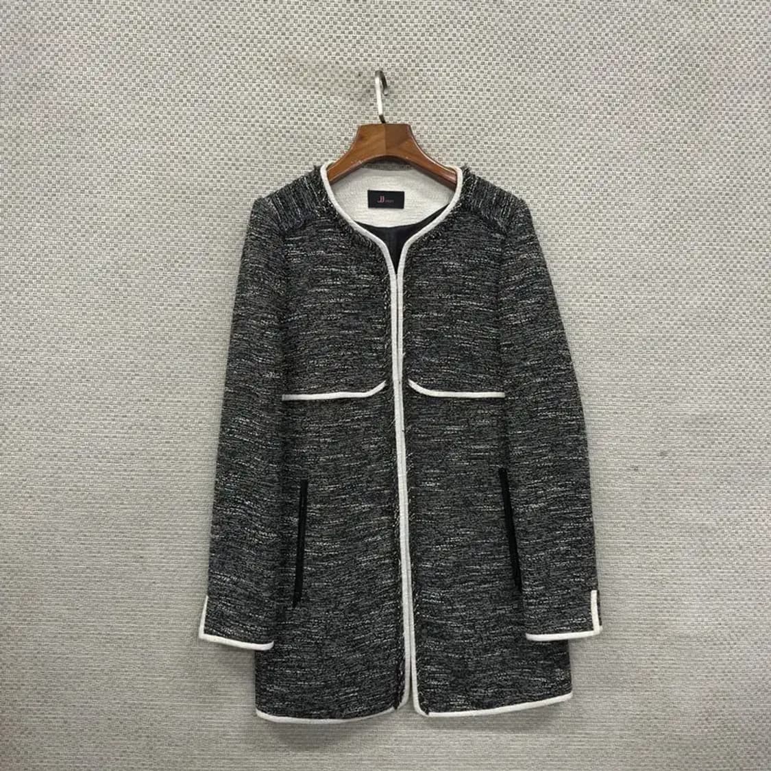 지고트 캐주얼 트위드 하프 코트 자켓 88 A03337 상품이미지1