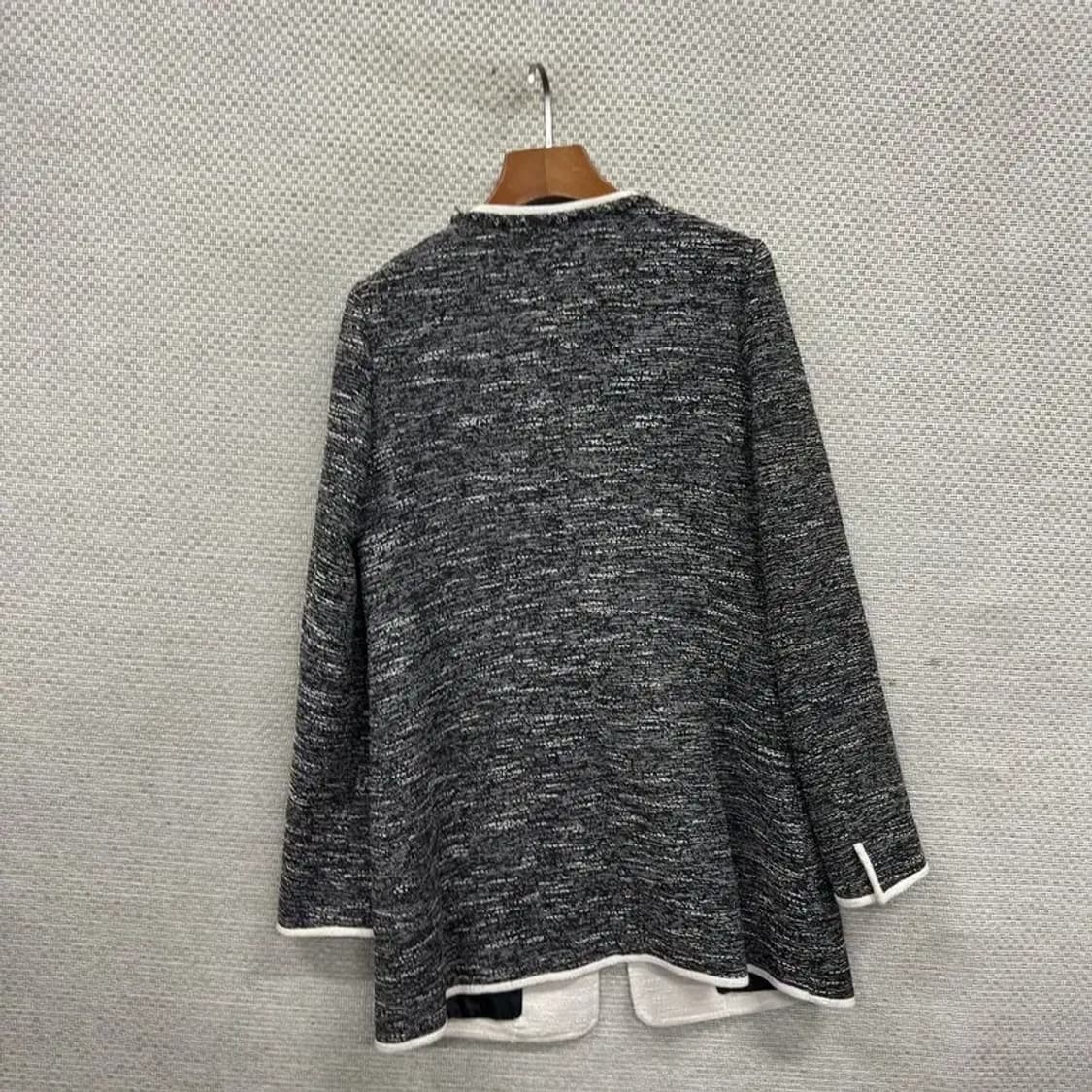 지고트 캐주얼 트위드 하프 코트 자켓 88 A03337 상품이미지2