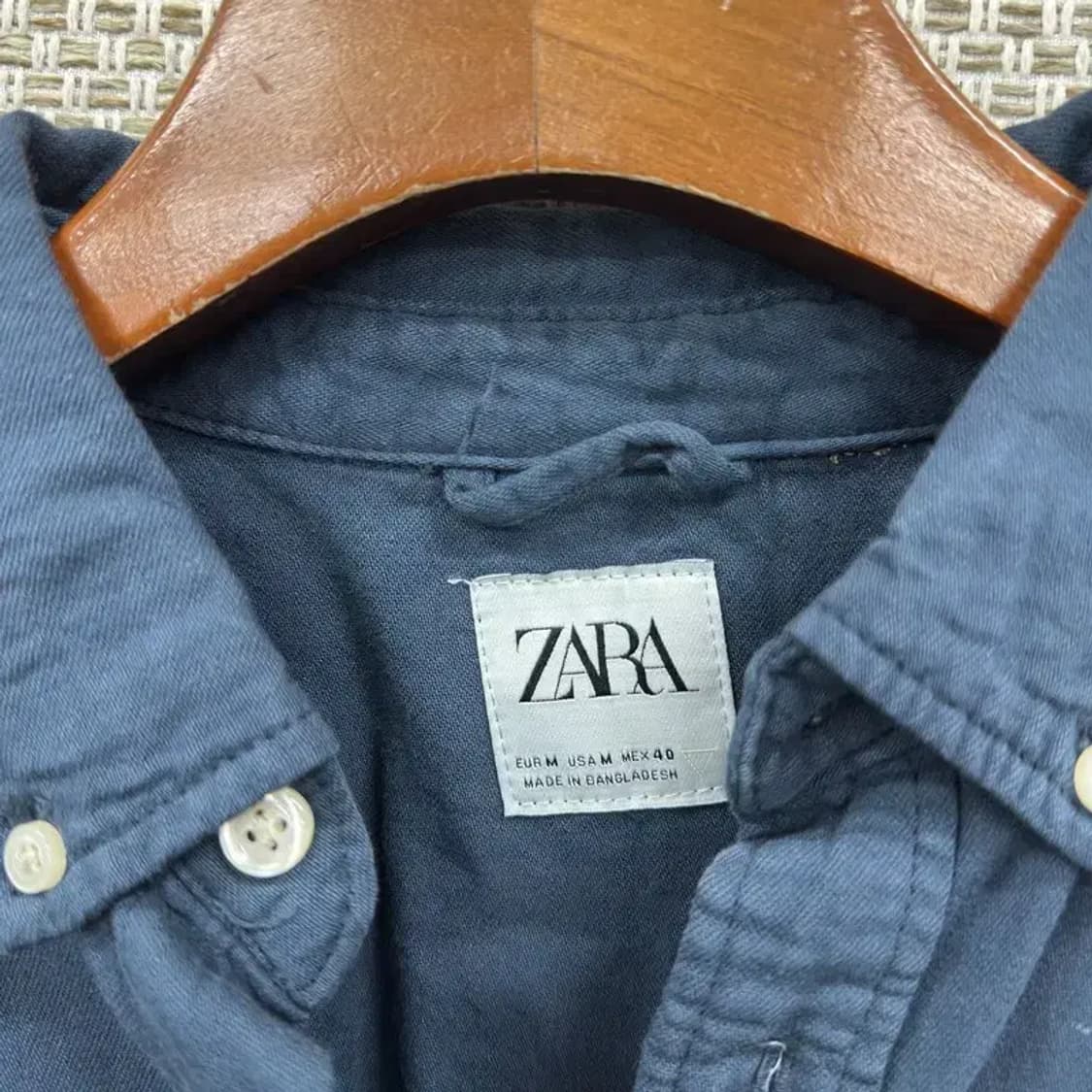 자라 ZARA 캐주얼 긴팔 셔츠 M A03353 상품이미지3