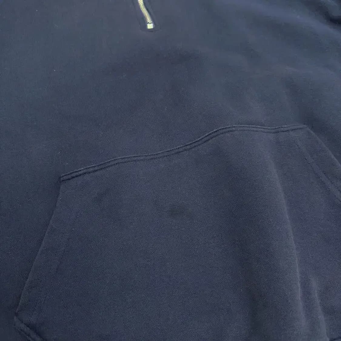 리 LEE 캐주얼 자수로고 반집업 후드티 XL A03332 상품이미지6