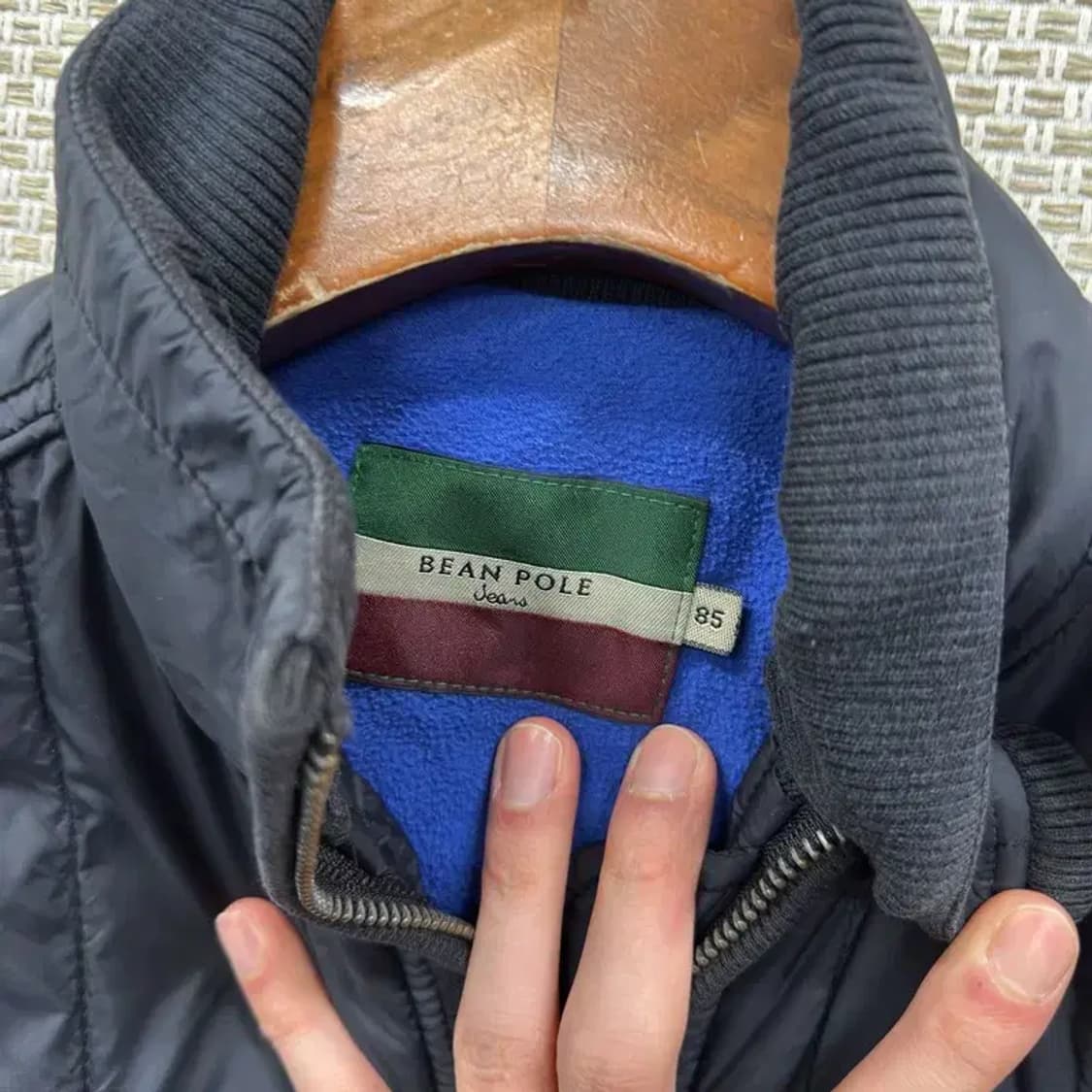 빈폴 캐주얼 자수로고 퀄팅 자켓 85 A03341 상품이미지3