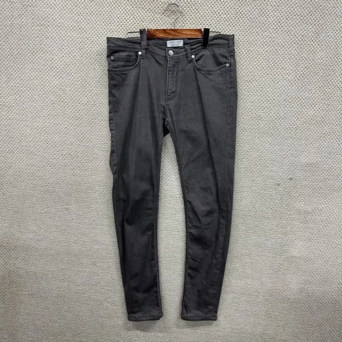 자라 ZARA 캐주얼 스판 그레이진 청바지 31인치 A03361 상품이미지1