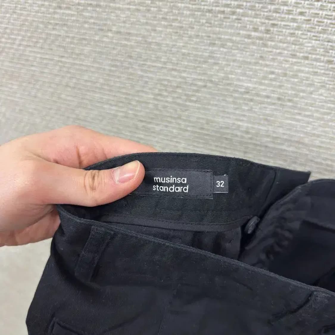 무신사스탠다드 캐주얼 코튼팬츠 면바지 32인치 A03436 상품이미지4