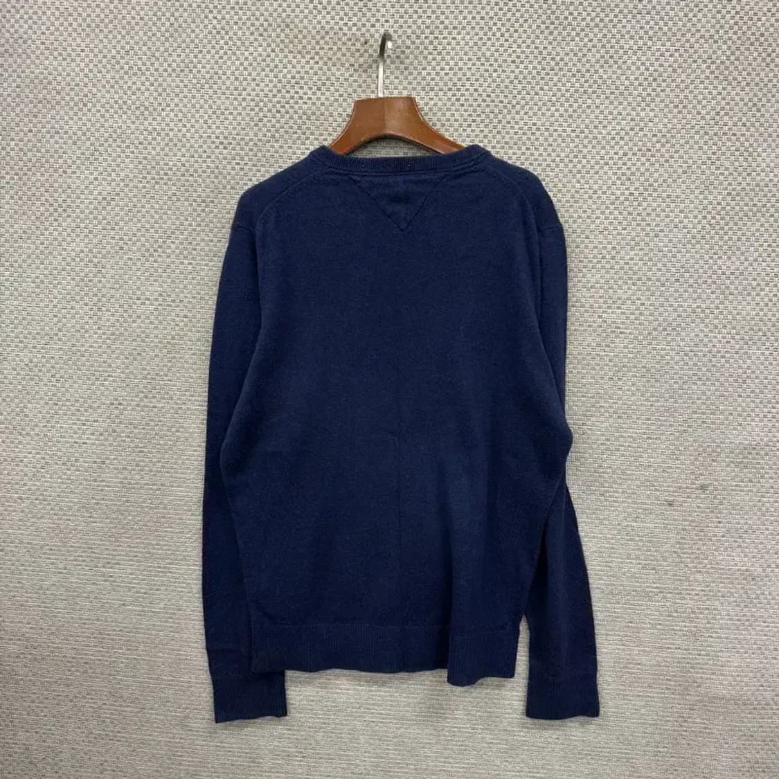 타미힐피거 캐주얼 자수로고 피마코튼 니트 M A03410 상품이미지2