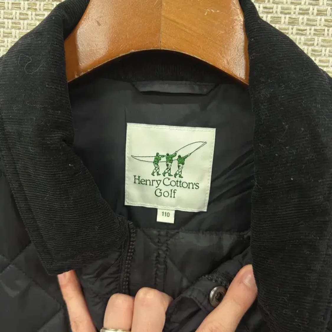 헨리코튼 골프 캐주얼 퀄팅 자켓 110 A03414 상품이미지3