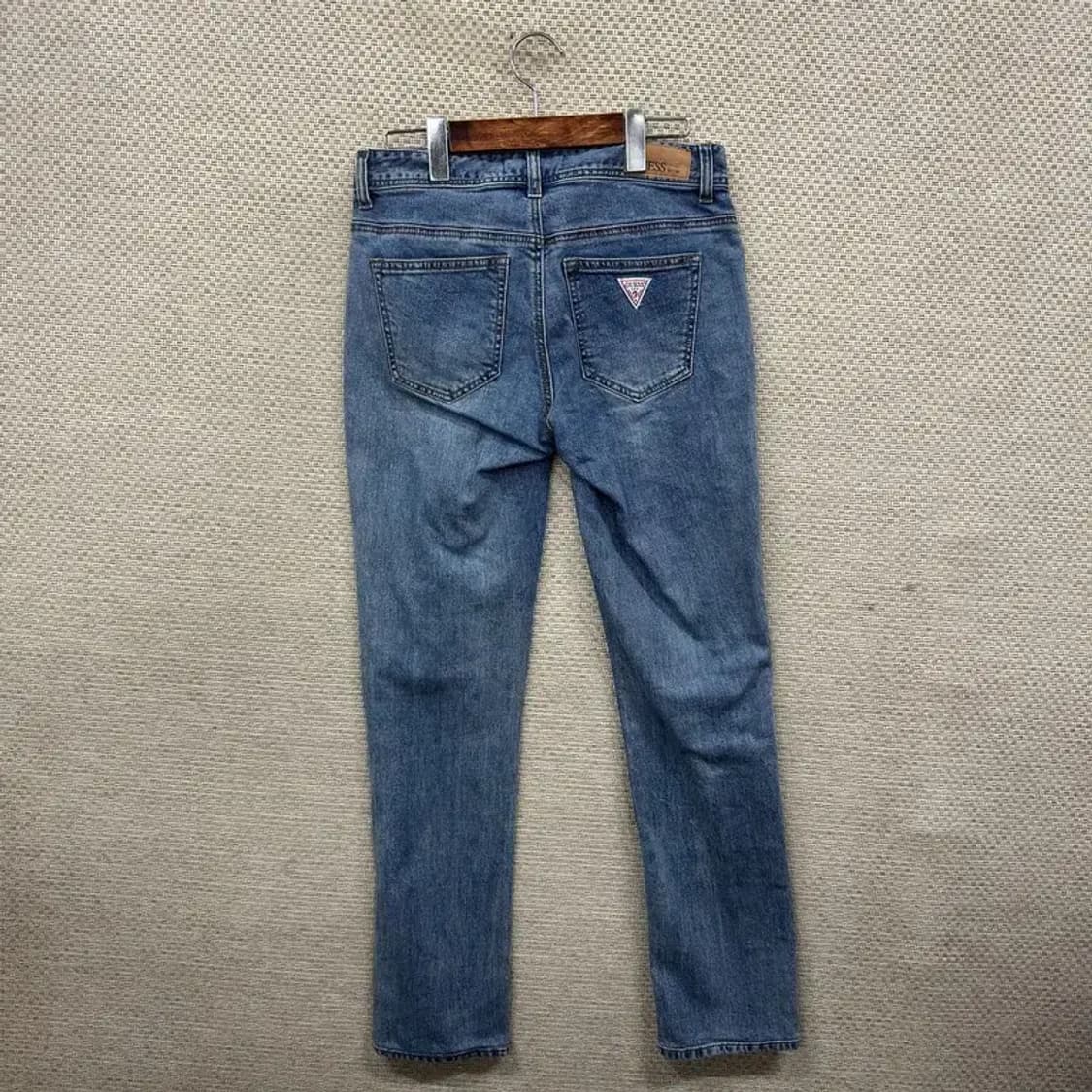 게스 로고 캐주얼 스판 데님 청바지 29인치 A03440 상품이미지2