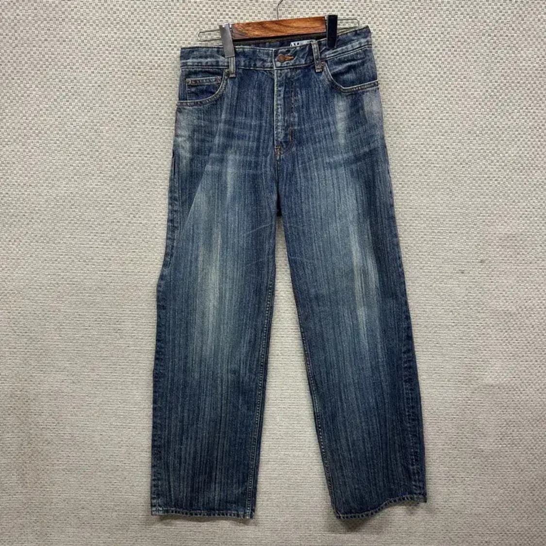 모드나인 스트릿 와이드핏 데님 청바지 28인 A03441 상품이미지1