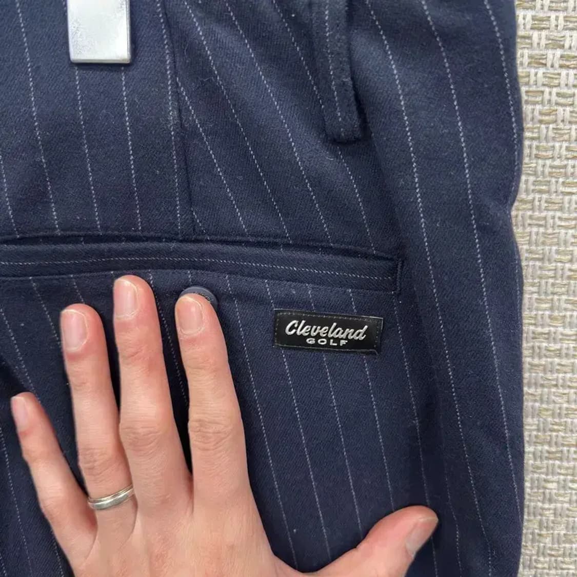 클리브랜드 골프 캐주얼 스트라이프 가을 바지 86 A03442 상품이미지3