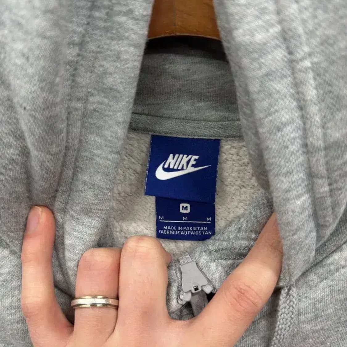 나이키 캐주얼 자수로고 약기모 후드집업 M A03421 상품이미지3