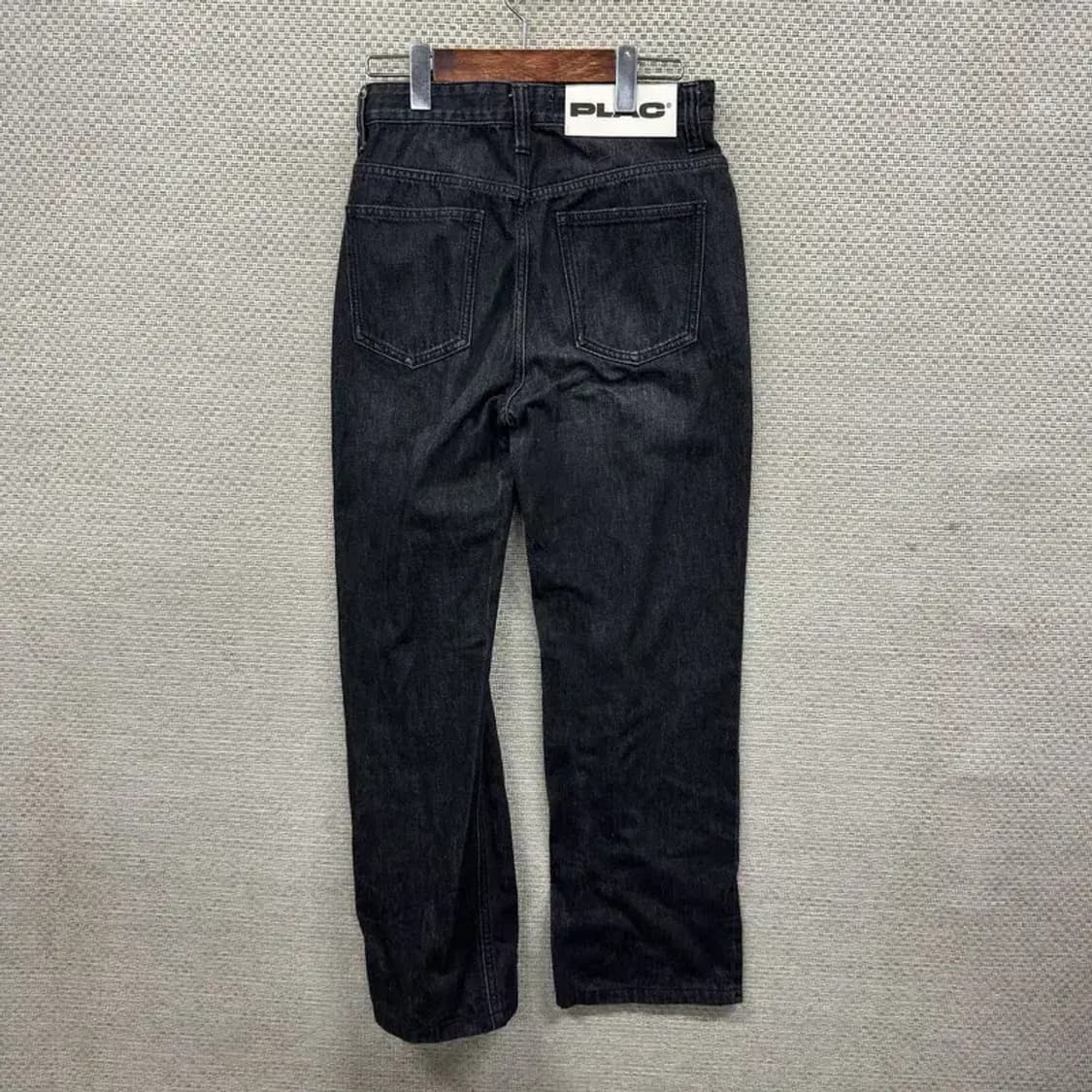 플랙진 캐주얼 블랙진 데님 흑청바지 28인치 A03443 상품이미지2