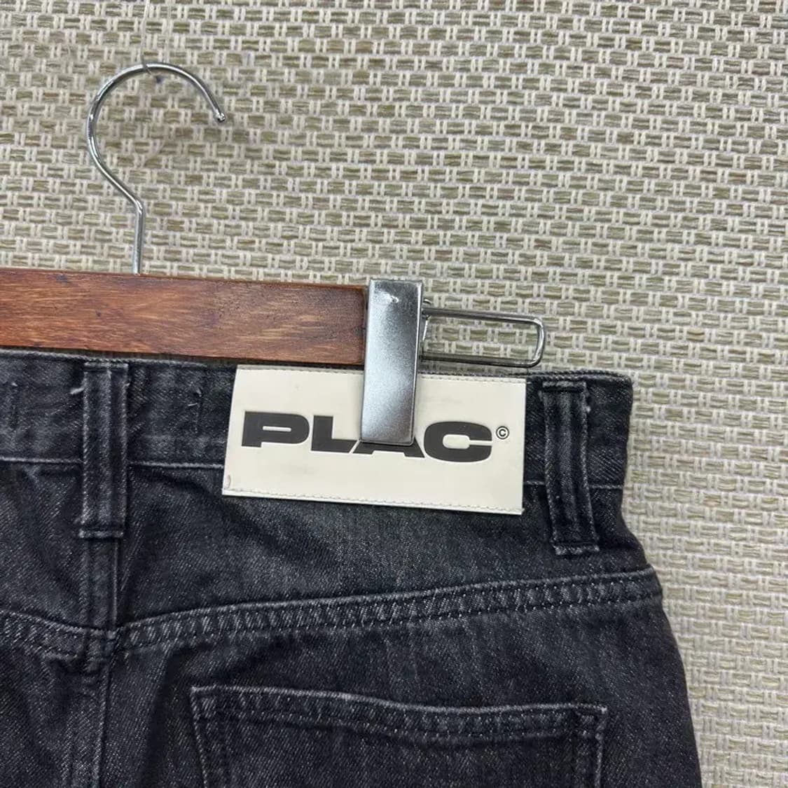 플랙진 캐주얼 블랙진 데님 흑청바지 28인치 A03443 상품이미지3