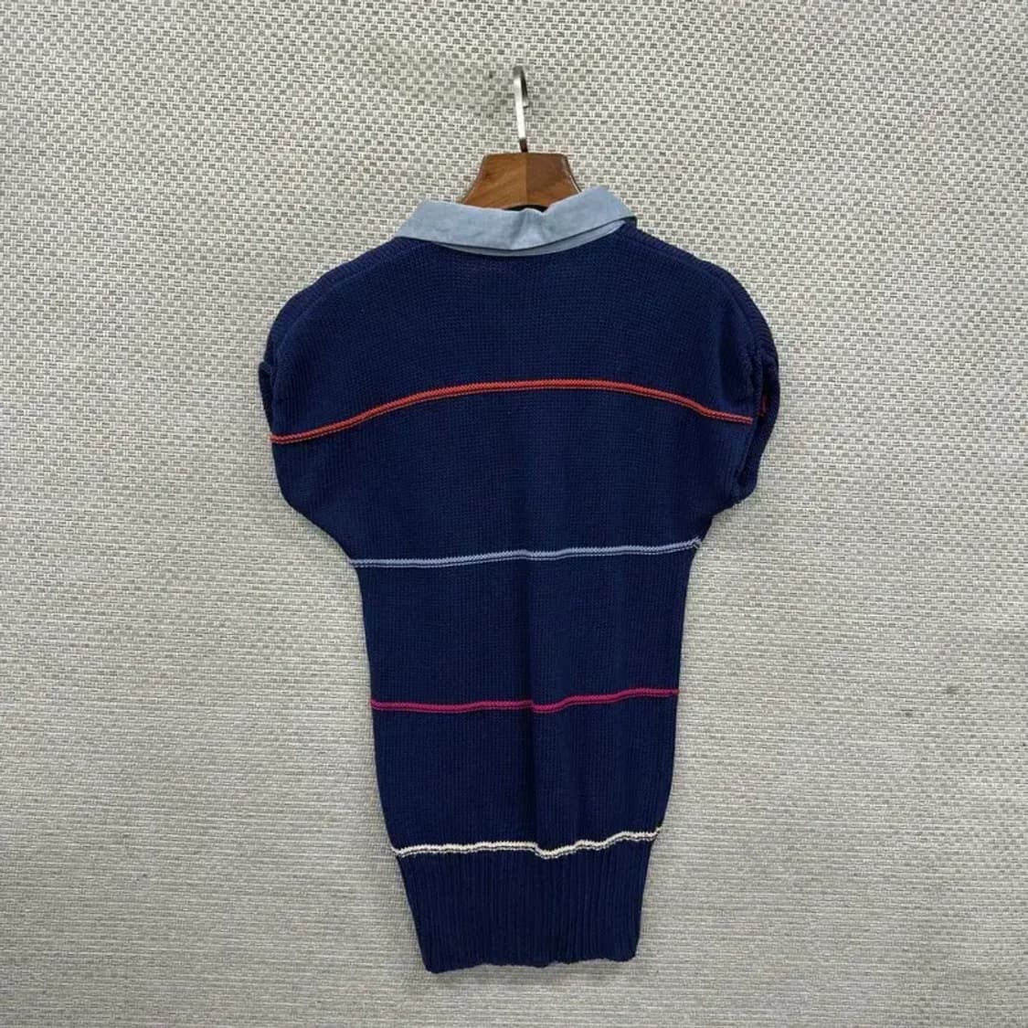 마크제이콥스 스트라이프 니트 반팔카라티 XS A03494 상품이미지2