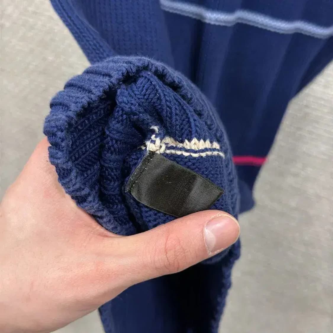 마크제이콥스 스트라이프 니트 반팔카라티 XS A03494 상품이미지4