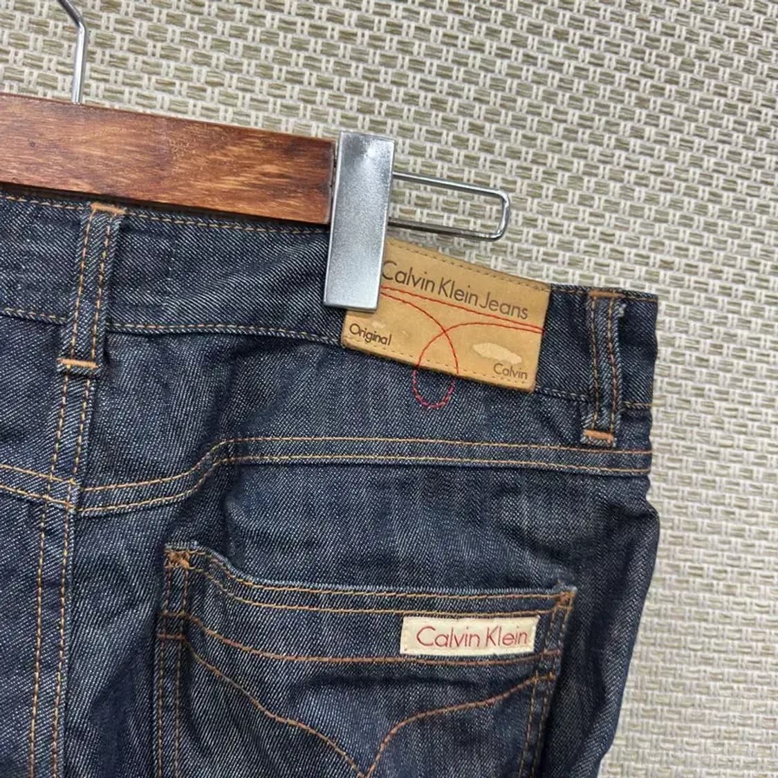 캘빈클라인 캐주얼 생지 데님팬츠 청바지 W32 A03515 상품이미지3