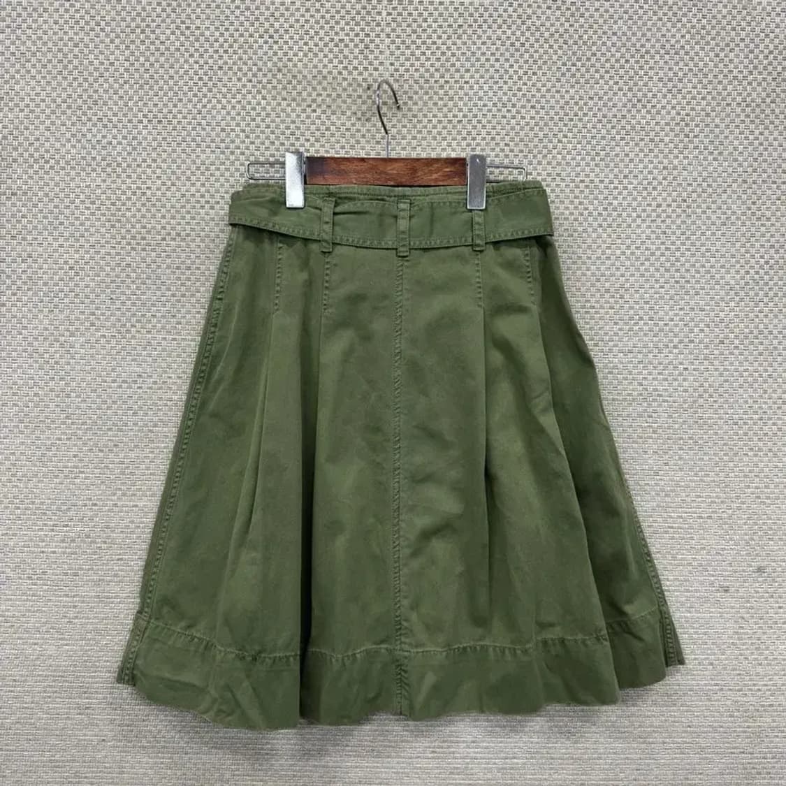 제이크루 카키 더블버늩 벨티드 스커트 치마 27인치 A03521 상품이미지2