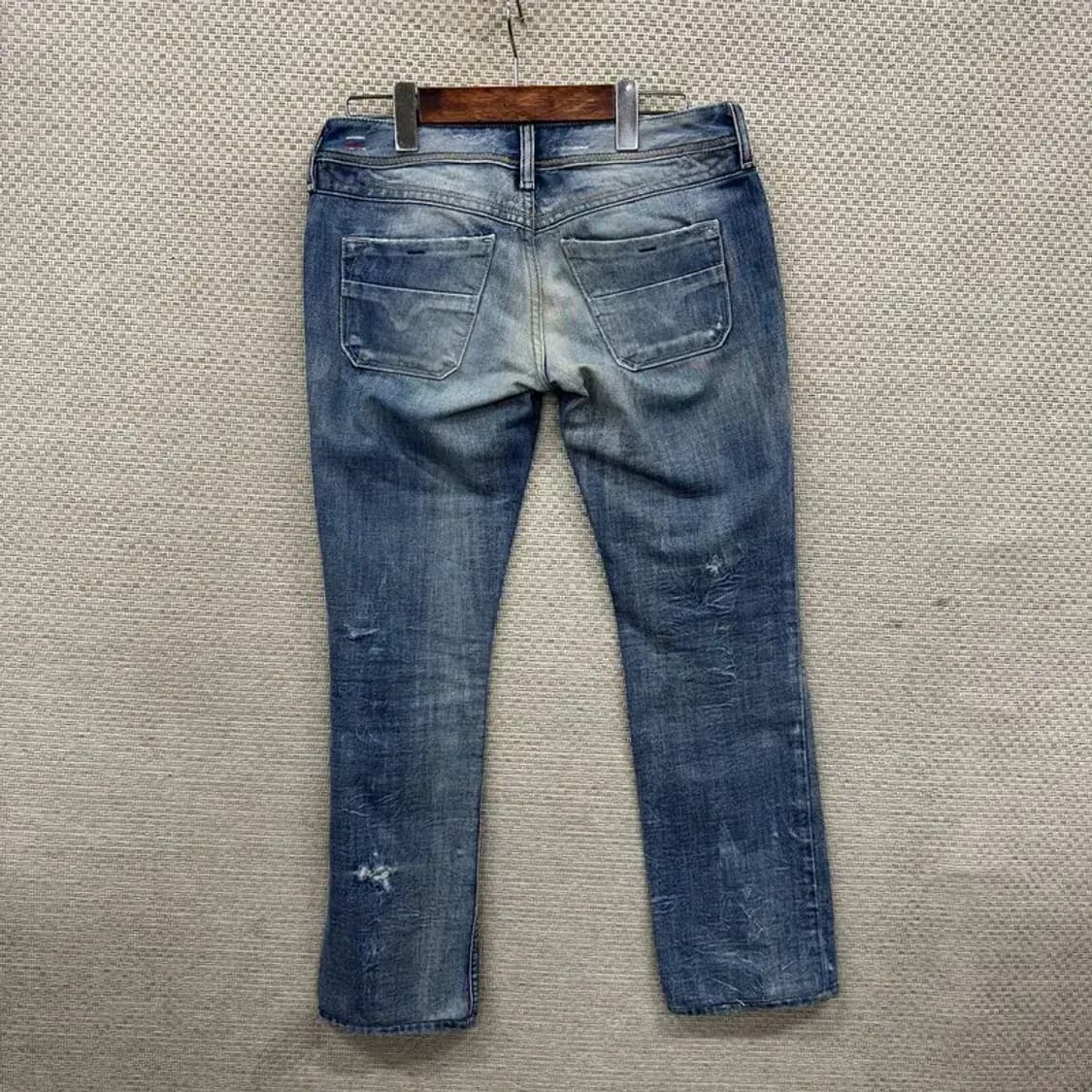 디젤 LOWKY 워싱진 찢청데님 청바지 27인치 A03522 상품이미지2