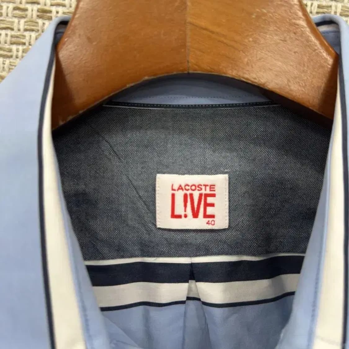 라코스테 캐주얼 스트라이프 셔츠 95 A03490 상품이미지3