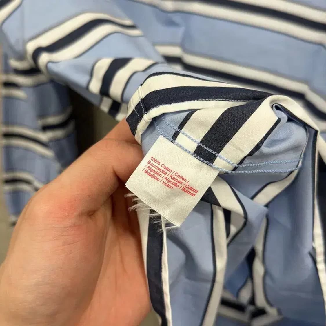 라코스테 캐주얼 스트라이프 셔츠 95 A03490 상품이미지4