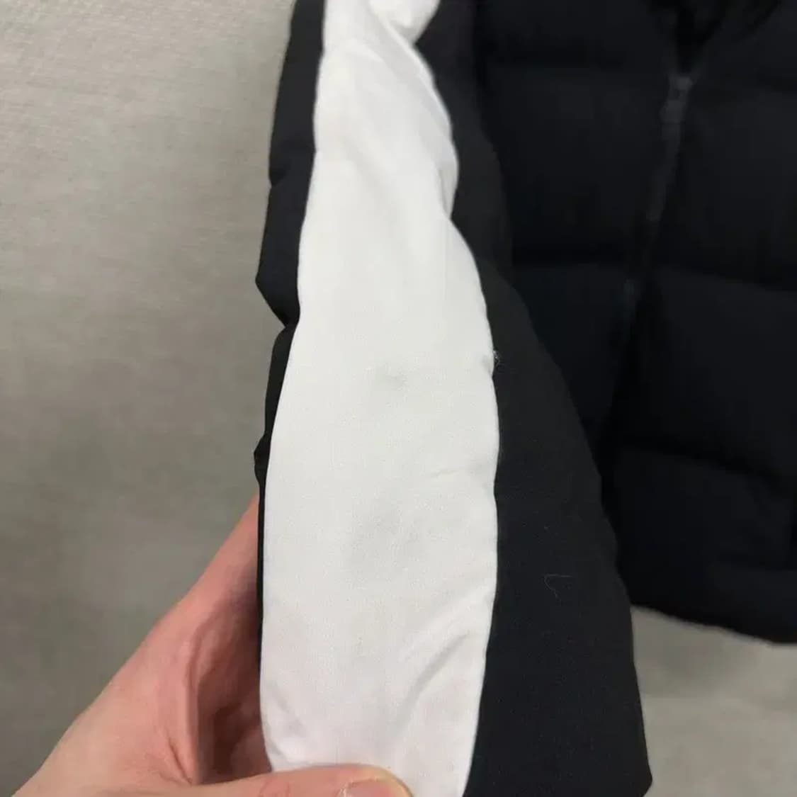 FCMM 캐주얼 블랙 자수 패딩 S A03497 상품이미지5