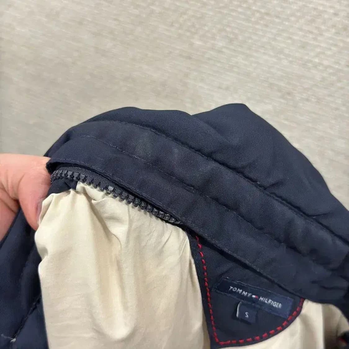타미힐피거 캐주얼 하프코트 점퍼 패딩 S A03507 상품이미지9
