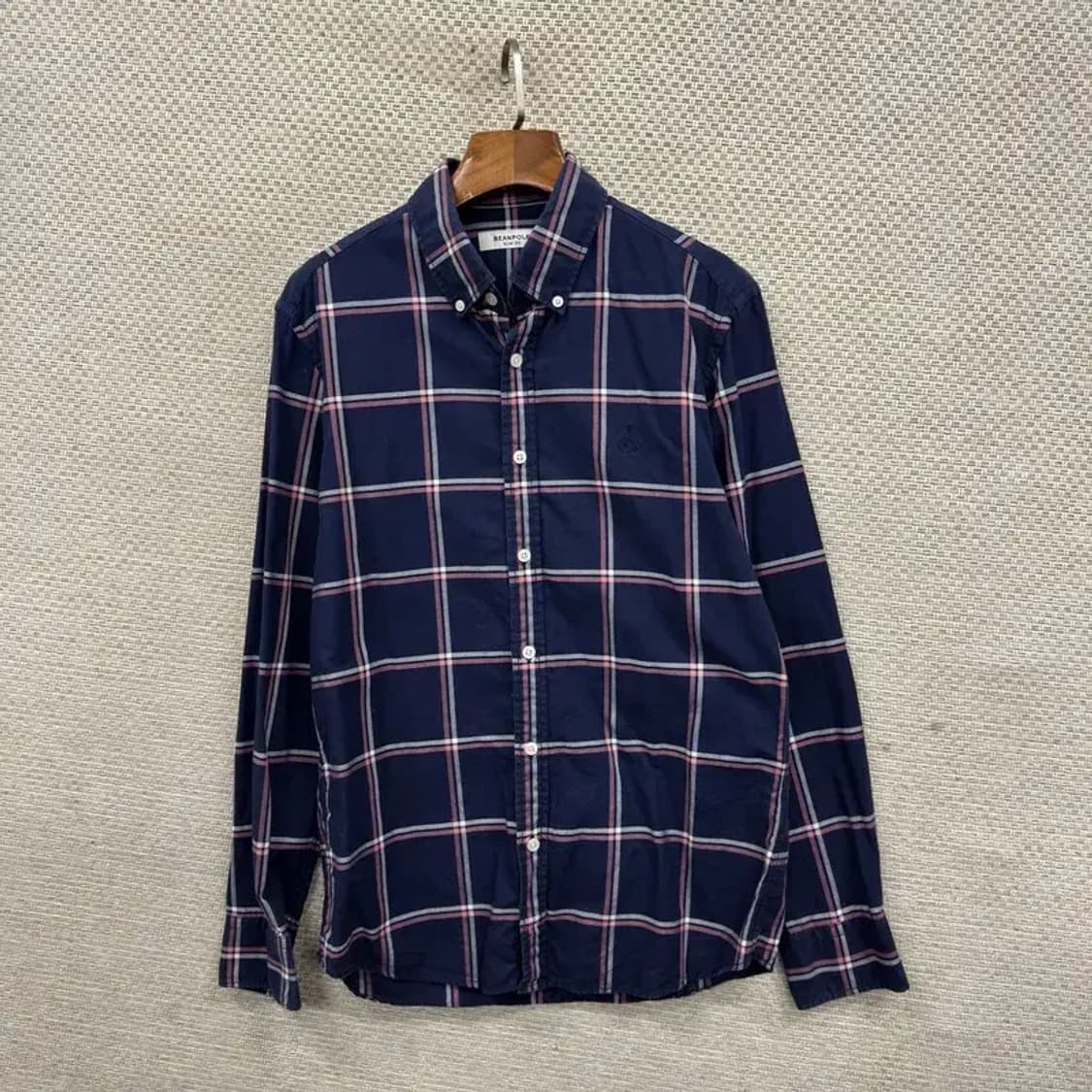 빈폴 캐주얼 남자 체크셔츠 100 A03512 상품이미지1