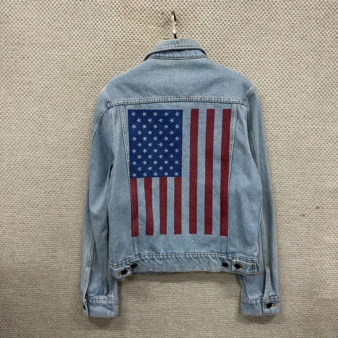 아메리칸어패럴 성조기 청자켓 데님자켓 S A03495 상품이미지1