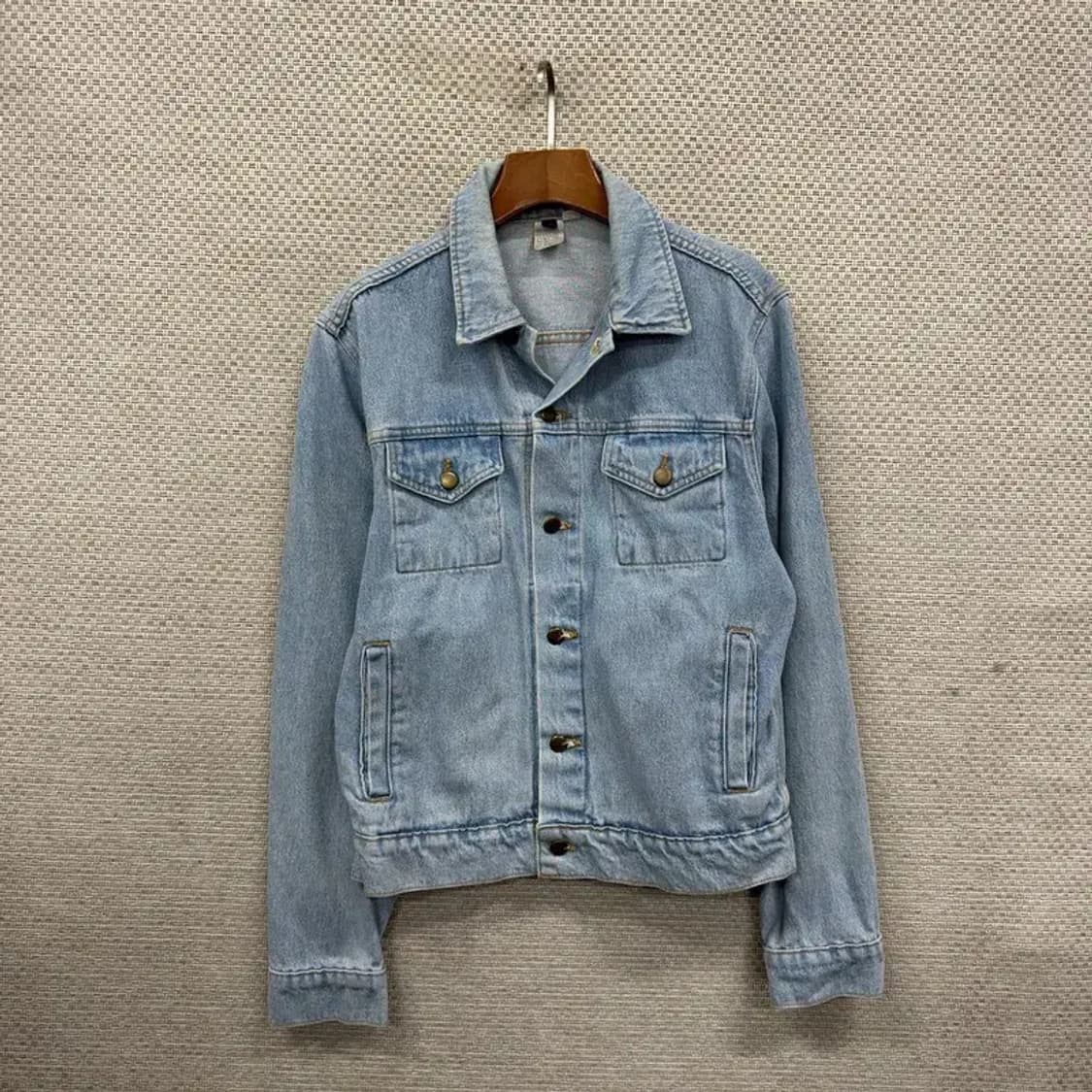 아메리칸어패럴 성조기 청자켓 데님자켓 S A03495 상품이미지2