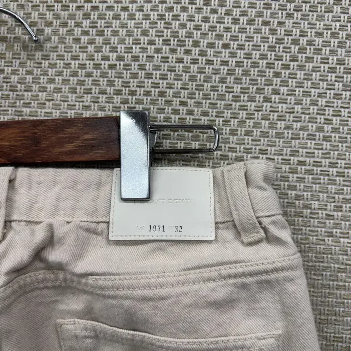 인스턴트데님 캐주얼 크림진 청바지 28인치 A03519 상품이미지3