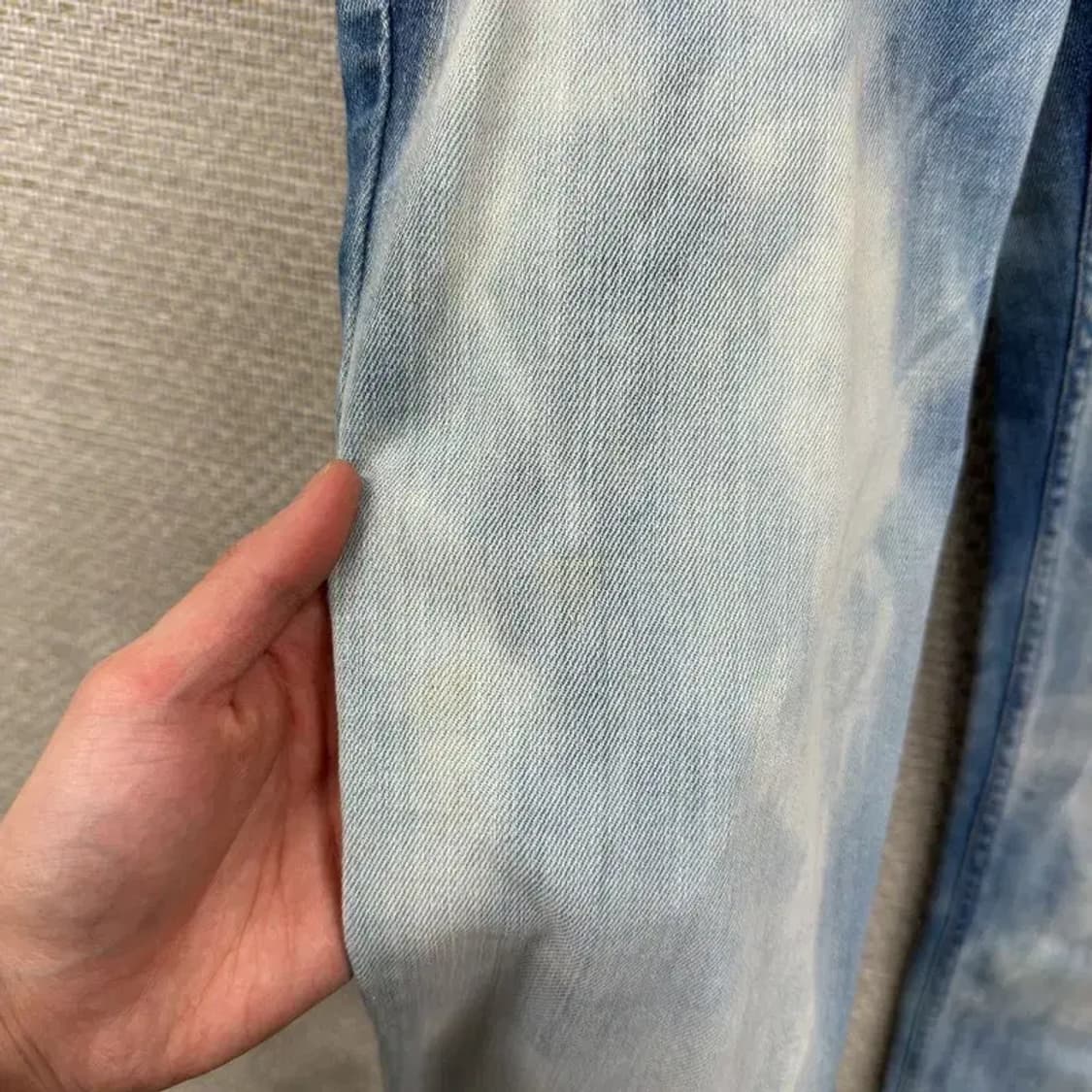 아르마니 익스체인지 워싱진 스키니진 청바지 32인치 A03523 상품이미지6