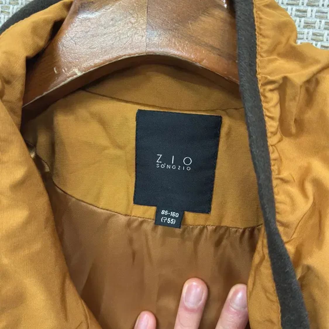 지오송지오 캐주얼 울 야상 자켓 85 A03575 상품이미지3