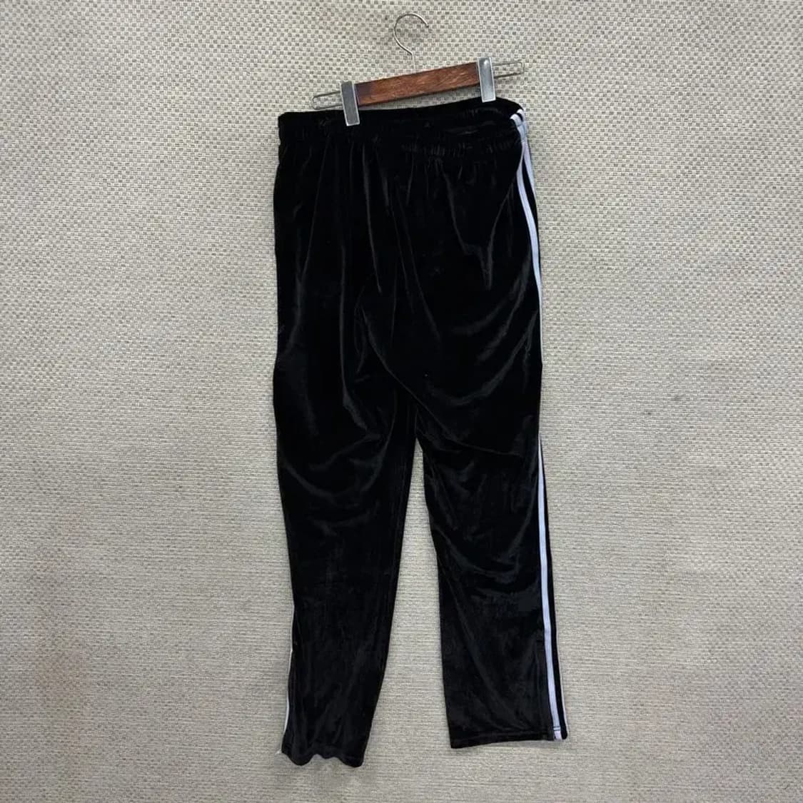 널디 자수로고 벨벳 트랙팬츠 밴딩 츄리닝바지 M A03601 상품이미지2