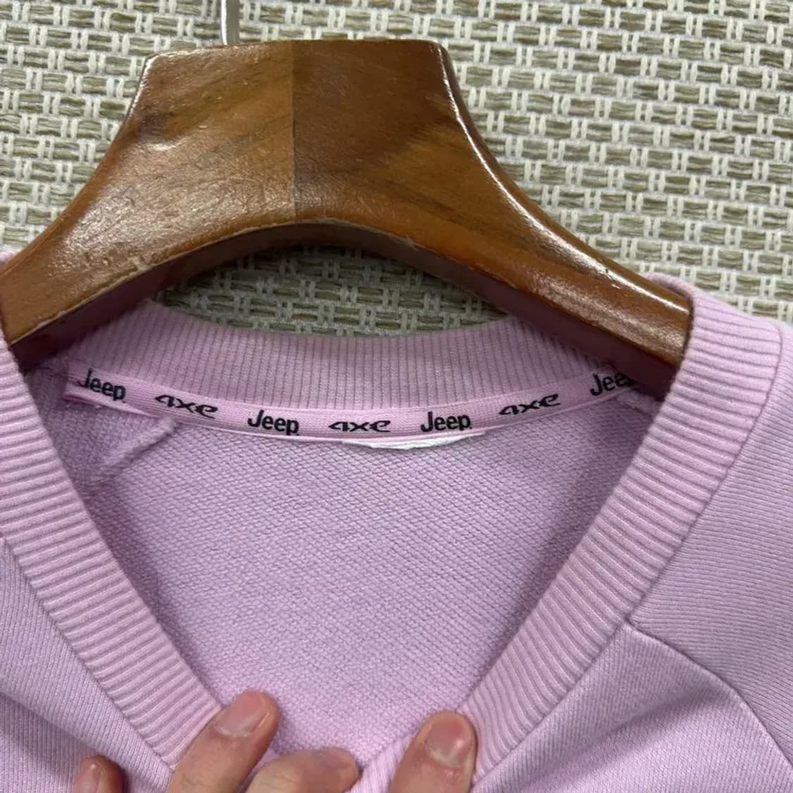 지프 JEEP 캐주얼 자수로고 오버핏 스웻셔츠 맨투맨 S A03591 상품이미지3