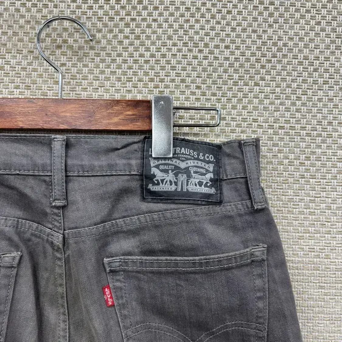 리바이스 캐주얼 그레이진 데님 청바지 28인치 A03598 상품이미지3