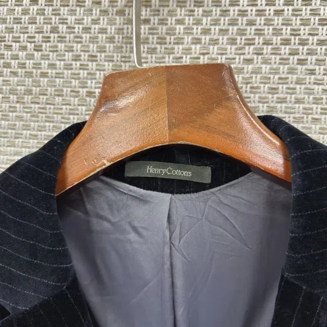 헨리코튼 올드스쿨 벨벳 블레이저 자켓 105 A03581 상품이미지3